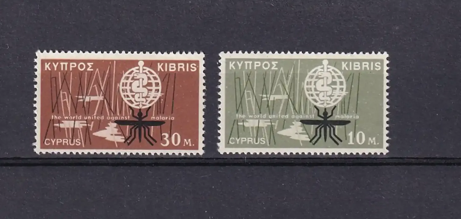 Cyprus Greek 1962 The Struggle Against Malaria-MNH(**)
