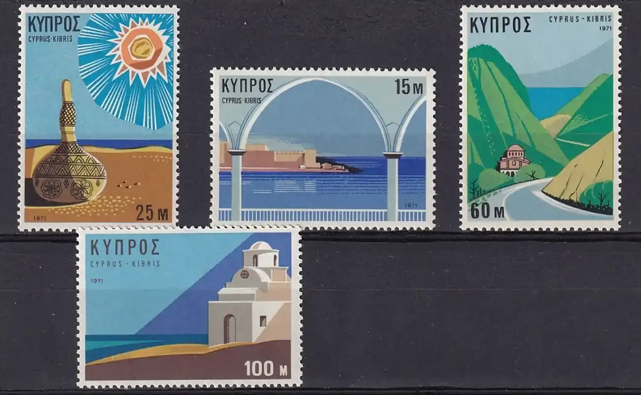 Cyprus Greek 1971 Tourism-MNH(**)