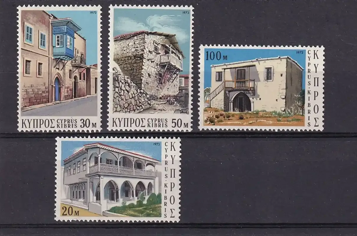Cyprus Greek 1973 Architecture-MNH(**)