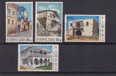 Cyprus Greek 1973 Architecture-MNH(**) Cyprus Greek 1973 Architecture-MNH(**)
