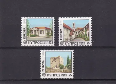 Cyprus Greek 1978 EUROPA Stamps - Monuments - MNH(**) Cyprus Greek 1978 EUROPA Stamps - Monuments - MNH(**)