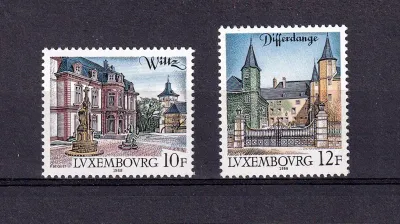 Luxembourg 1988 Tourism. MNH(**) Luxembourg 1988 Tourism. MNH(**)