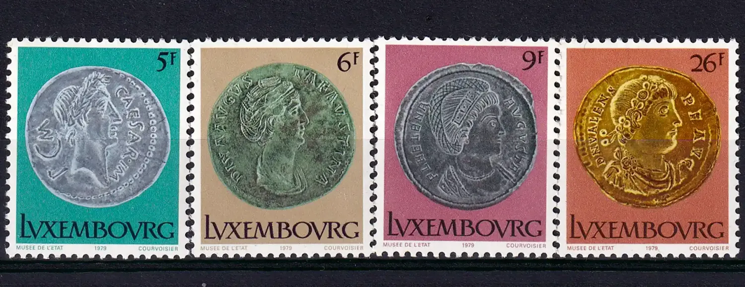 Luxembourg 1979 Coins. MNH(**) Luxembourg 1979 Coins. MNH(**)