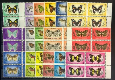 Norfolk Island 1976 Butterflies. MNH Norfolk Island 1976 Butterflies. MNH