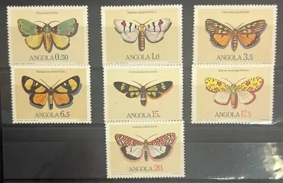Angola 1984 Moths. MNH Angola 1984 Moths. MNH