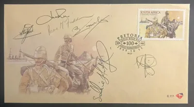 South Africa 1999 Boer War signed FDC South Africa 1999 Boer War signed FDC