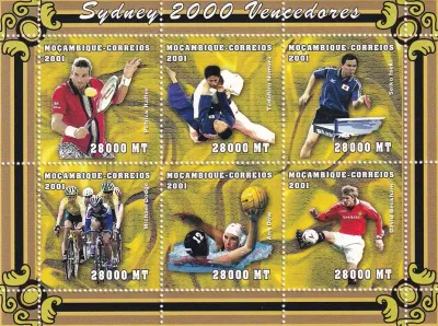 Mozambique 2001 Olympic Games - Sydney, Australia (2000) (ss/v6). MNH(**) Mozambique 2001 Olympic Games - Sydney, Australia (2000) (ss/v6). MNH(**)