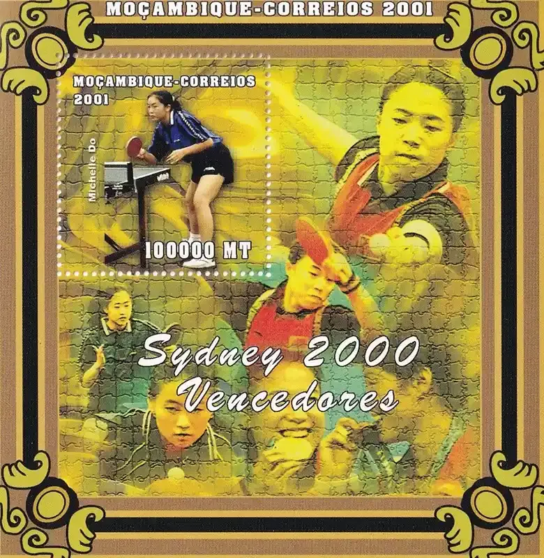 Mozambique 2001 Olympic Games - Sydney, Australia (2000) (ss/v1). MNH(**) Mozambique 2001 Olympic Games - Sydney, Australia (2000) (ss/v1). MNH(**)