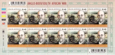 South Africa 2001 The 100th Anniv of the Anglo-Boer War - Angels of Mercy. 2 x (ss/10v). MNH(**)