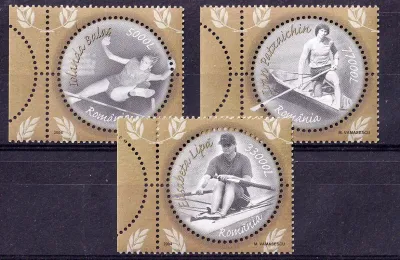 Romania 2004 Famous Athletes. (3v) MNH(**) Romania 2004 Famous Athletes. (3v) MNH(**)