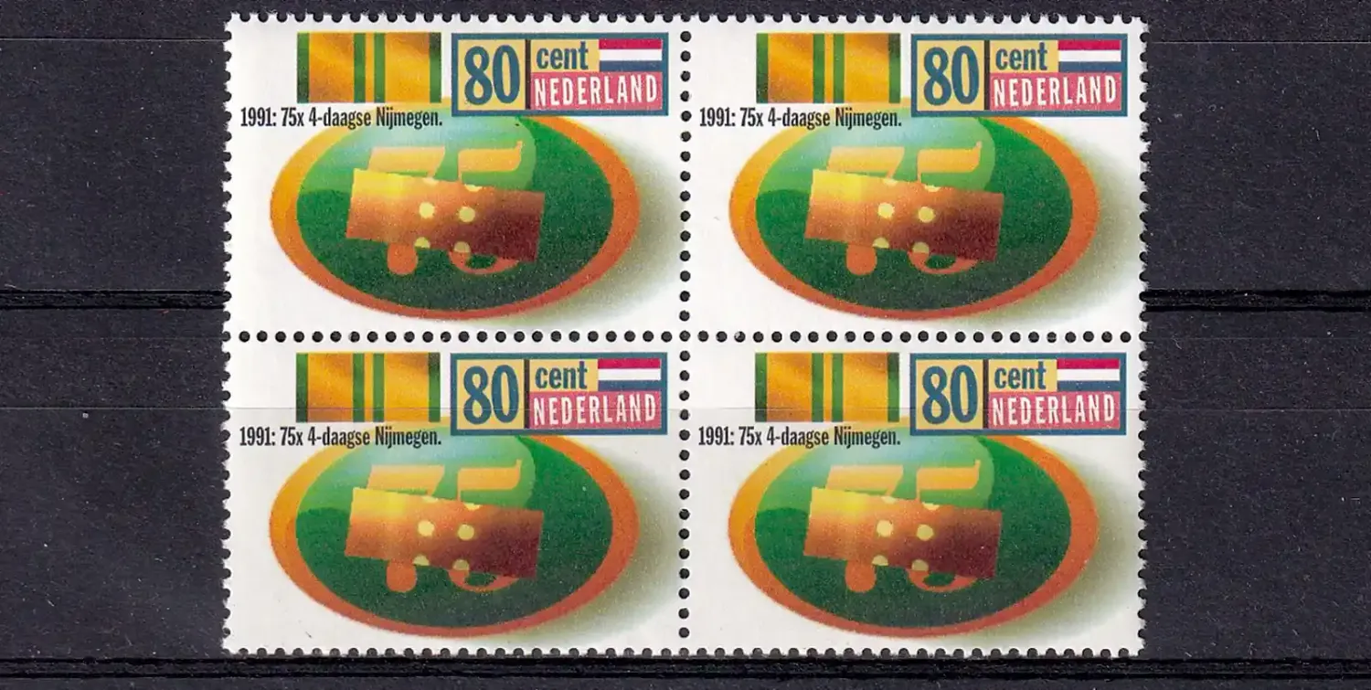 Netherlands 1991 The 75th Anniversary of the Nijmegen March. MNH(**) Netherlands 1991 The 75th Anniversary of the Nijmegen March. MNH(**)
