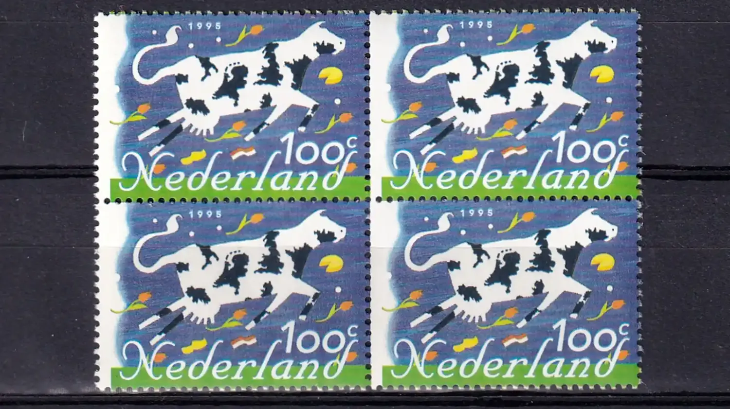 Netherlands 1995 EUROPA Stamps Cow. MNH(**) Netherlands 1995 EUROPA Stamps Cow. MNH(**)