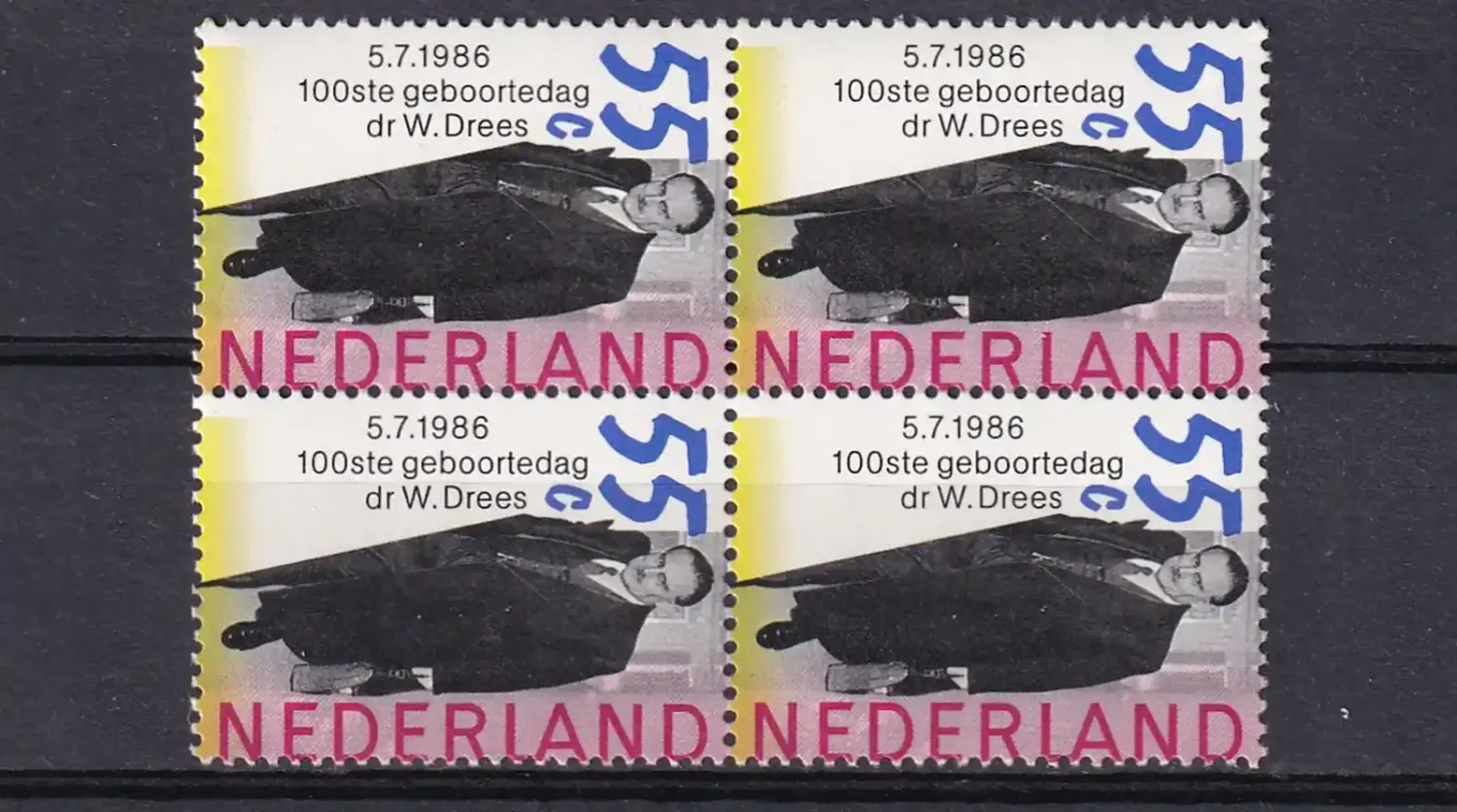 Netherlands 1986 The 100th Anniv of the Birth of William Drees. MNH(**) Netherlands 1986 The 100th Anniv of the Birth of William Drees. MNH(**)