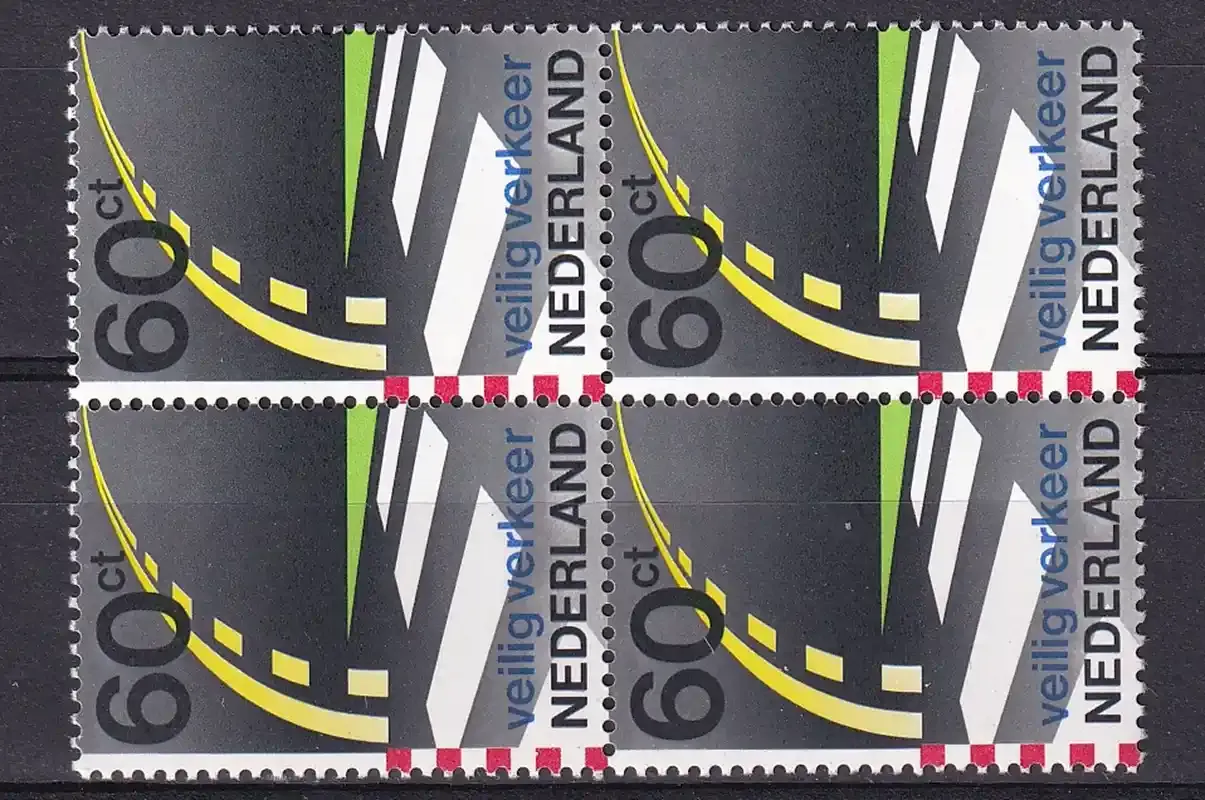 Netherlands 1982 The 50th Anniv of the Road Traffic Security. MNH(**) Netherlands 1982 The 50th Anniv of the Road Traffic Security. MNH(**)