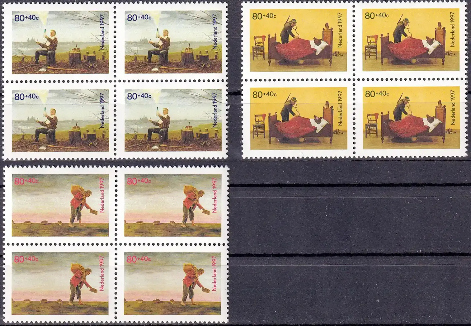 Netherlands 1997 Child Care Stamps. MNH(**) Netherlands 1997 Child Care Stamps. MNH(**)