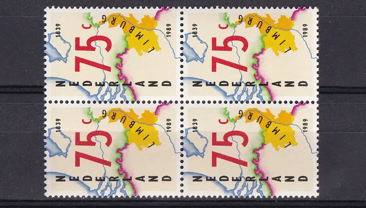 Netherlands 1989 The 150th Anniv of the Limburg Province. MNH(**) Netherlands 1989 The 150th Anniv of the Limburg Province. MNH(**)