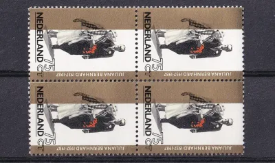 Netherlands 1987 Golden Wedding of Queen Juliana and Prince Bernhard. MNH(**) Netherlands 1987 Golden Wedding of Queen Juliana and Prince Bernhard. MNH(**)