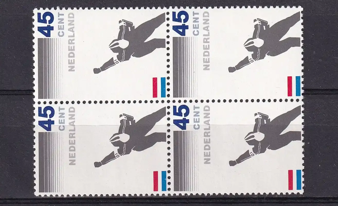 Netherlands 1982 The 100th Anniv of the Skating Union. MNH(**) Netherlands 1982 The 100th Anniv of the Skating Union. MNH(**)