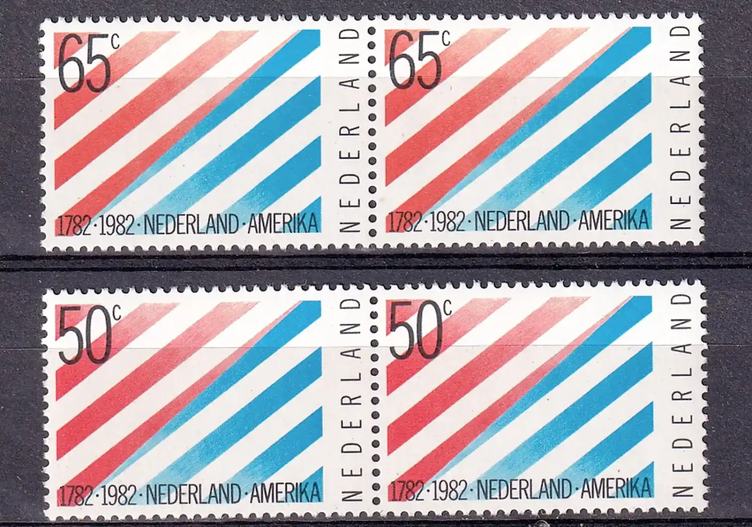 Netherlands 1982 The 200th Anniv of Diplomatic Relations with the USA. MNH(**) Netherlands 1982 The 200th Anniv of Diplomatic Relations with the USA. MNH(**)