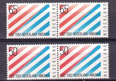 Netherlands 1982 The 200th Anniv of Diplomatic Relations with the USA. MNH(**)