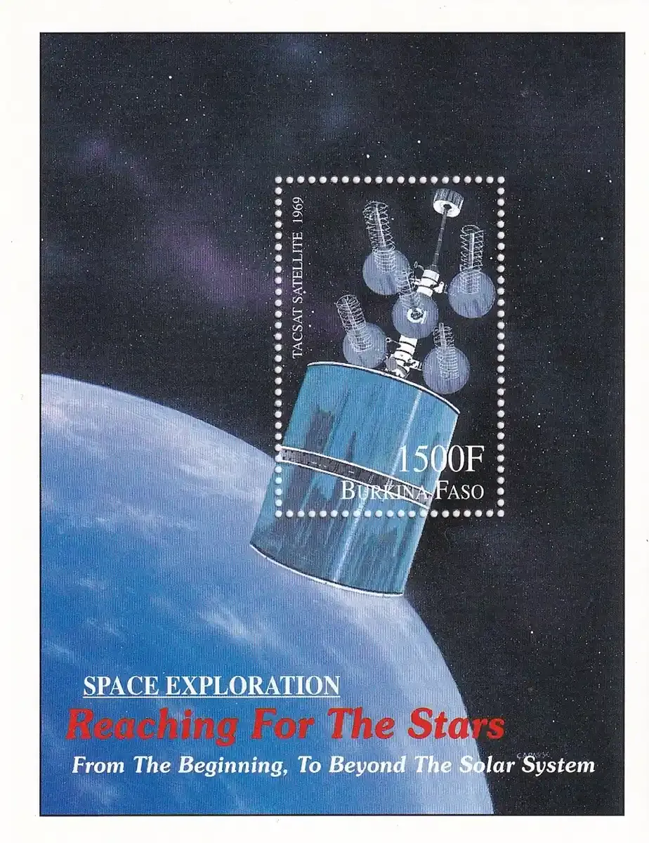 Burkina Faso 2000 Space Exploration (ss/1v). MNH(**) Burkina Faso 2000 Space Exploration (ss/1v). MNH(**)
