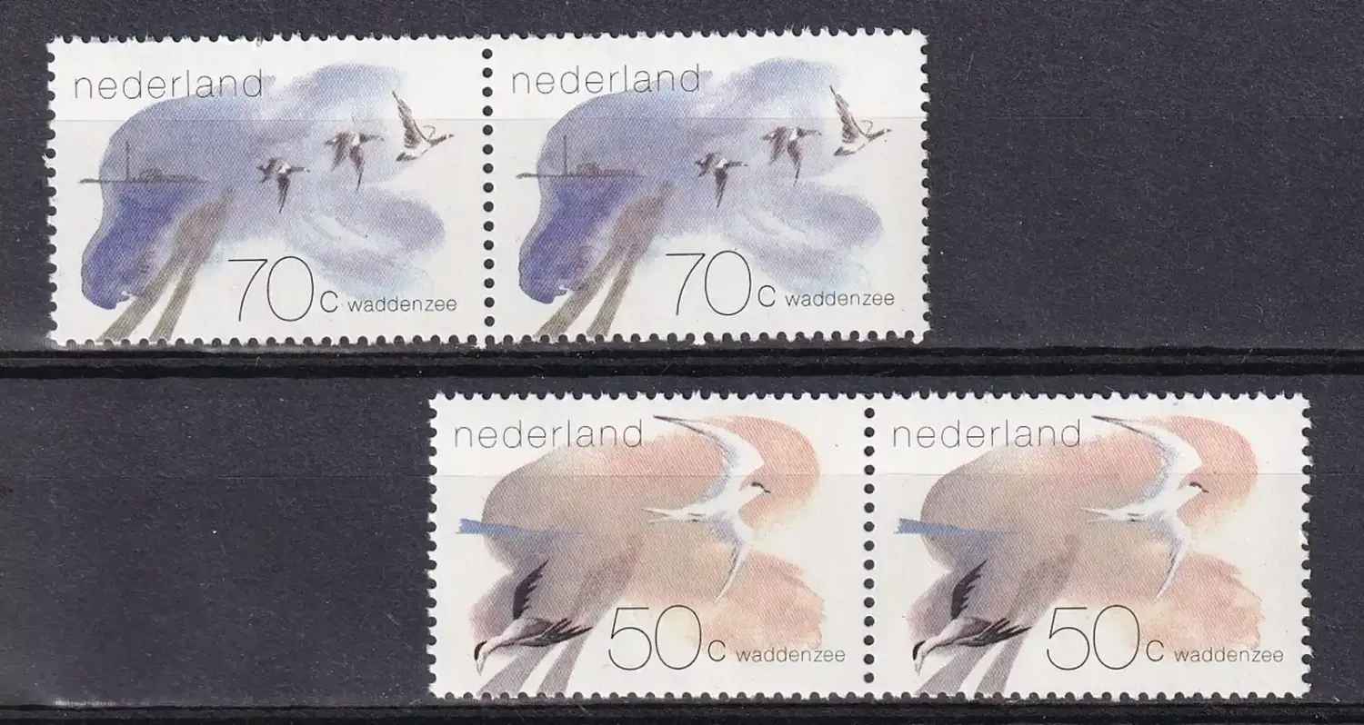 Netherlands 1982 The Tidal Area (Pairs/2v) MNH(**) Netherlands 1982 The Tidal Area (Pairs/2v) MNH(**)