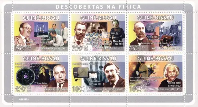 Guinea-Bissau 2008 Physics Descriptors. (ss/v6)-MNH (**) Guinea-Bissau 2008 Physics Descriptors. (ss/v6)-MNH (**)
