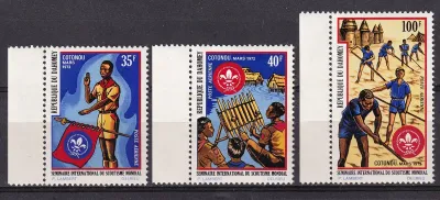 Dahomey 1972 Airmail, Scouts. MNH(**)
