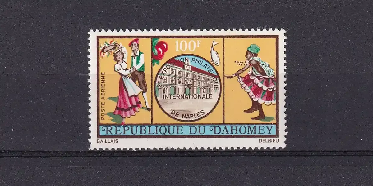 Dahomey 1972 The 12th Int Philatelic Exhibition, Naples. MNH(**) Dahomey 1972 The 12th Int Philatelic Exhibition, Naples. MNH(**)