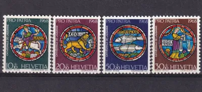 Switzerland 1968 Pro Patria - Arts. MNH(**)