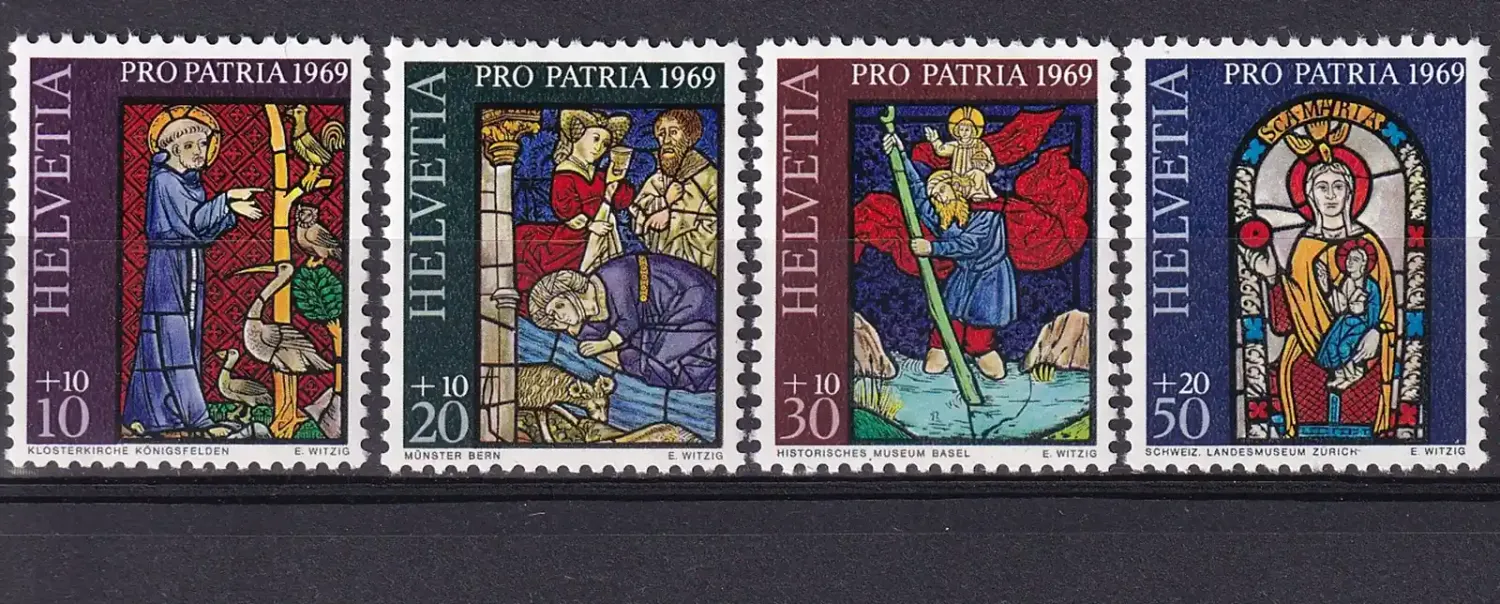 Switzerland 1969 Pro Patria - Arts. MNH(**) Switzerland 1969 Pro Patria - Arts. MNH(**)