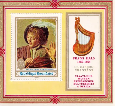 Rwanda 1969 Musical Motifs in the 15th-20th Century Paintings (SS/v1). MNH(**) Rwanda 1969 Musical Motifs in the 15th-20th Century Paintings (SS/v1). MNH(**)