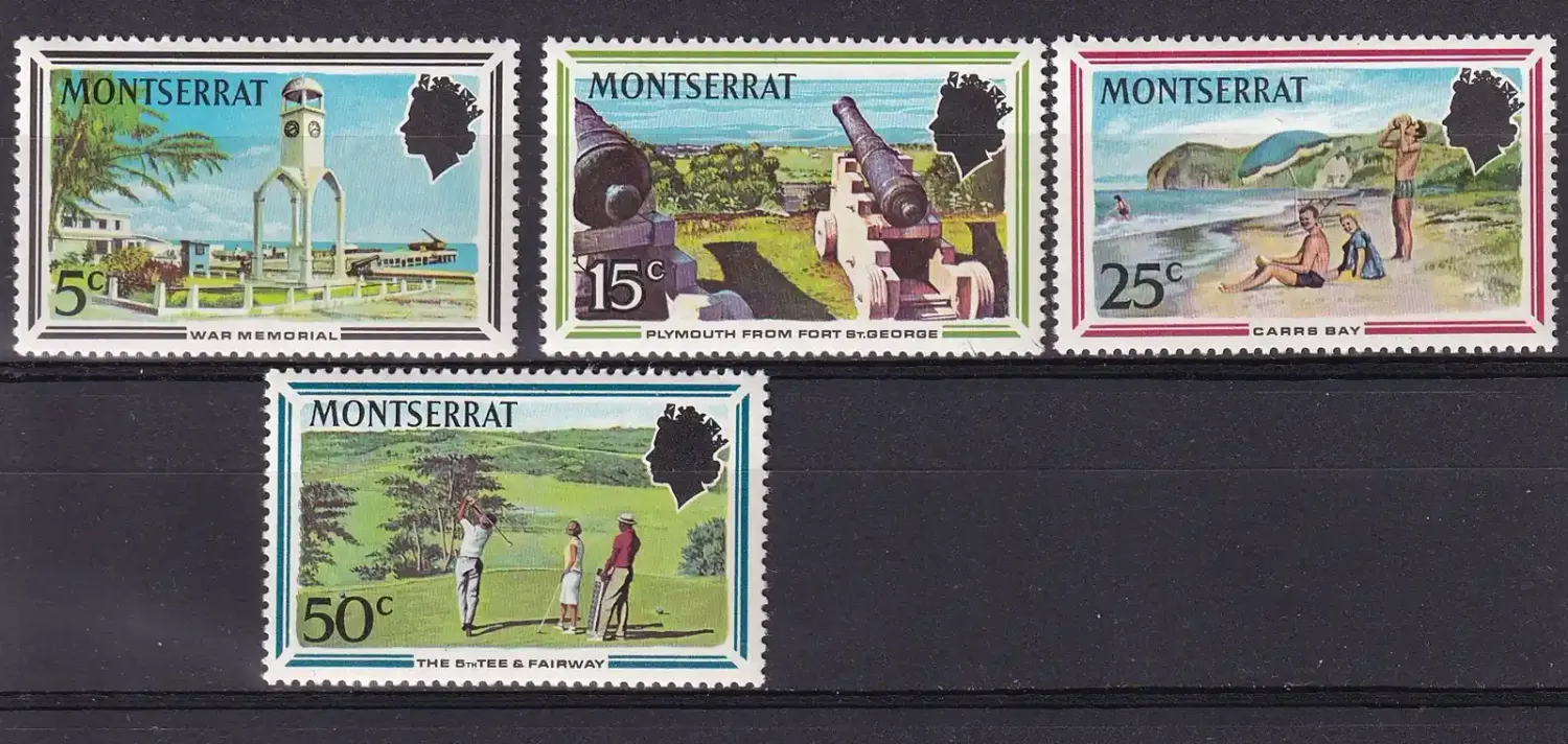 Montserrat 1970 Tourism (4v). MNH(**) Montserrat 1970 Tourism (4v). MNH(**)