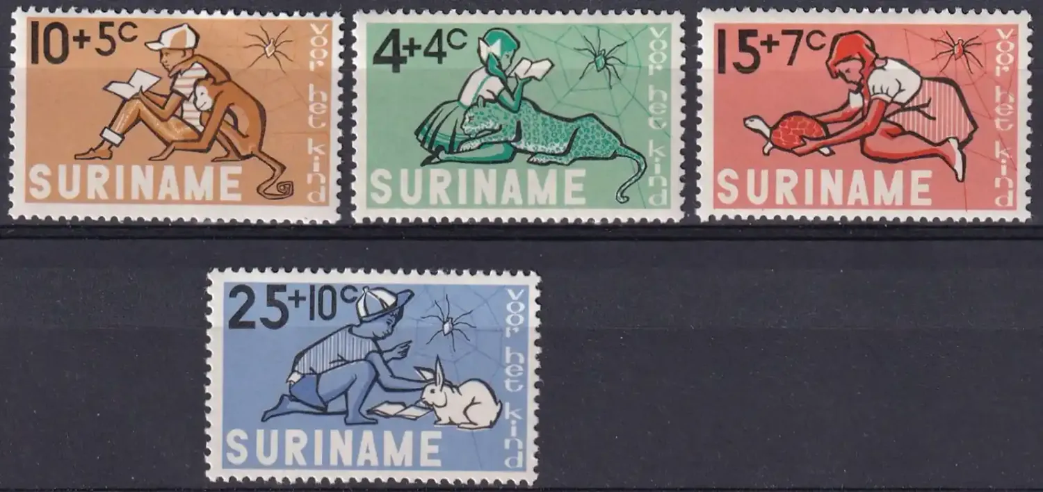 Suriname 1965 Child Welfare. MNH(**) Suriname 1965 Child Welfare. MNH(**)