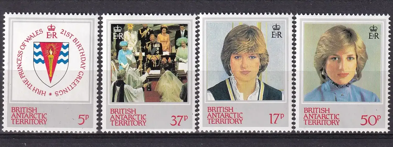 British Antarctic: 1982 Diana Birthday. MNH(**) British Antarctic: 1982 Diana Birthday. MNH(**)
