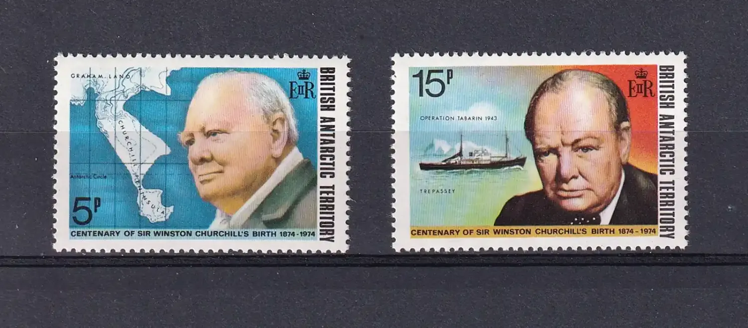 British Antarctic: 1974 W.Churchill. MNH(**)