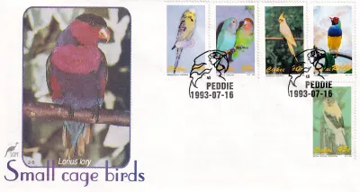 Ciskei 1993 Cage Birds FDC Ciskei 1993 Cage Birds FDC