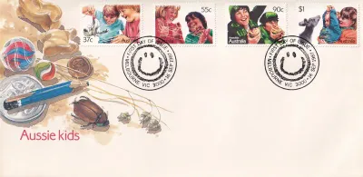 Australia 1988 Aussie Kids, FDC Australia 1988 Aussie Kids, FDC