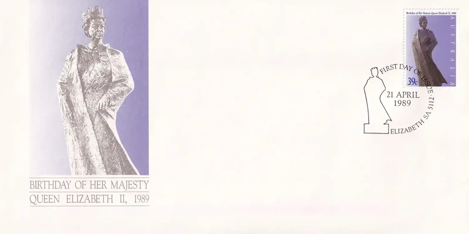Australia 1989 QEII Birthday. FDC Australia 1989 QEII Birthday. FDC