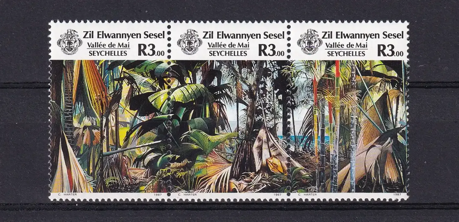 Seychelles (Zil Elwannyen Sesel) 1987 Tourism (s/3v), MNH(**)