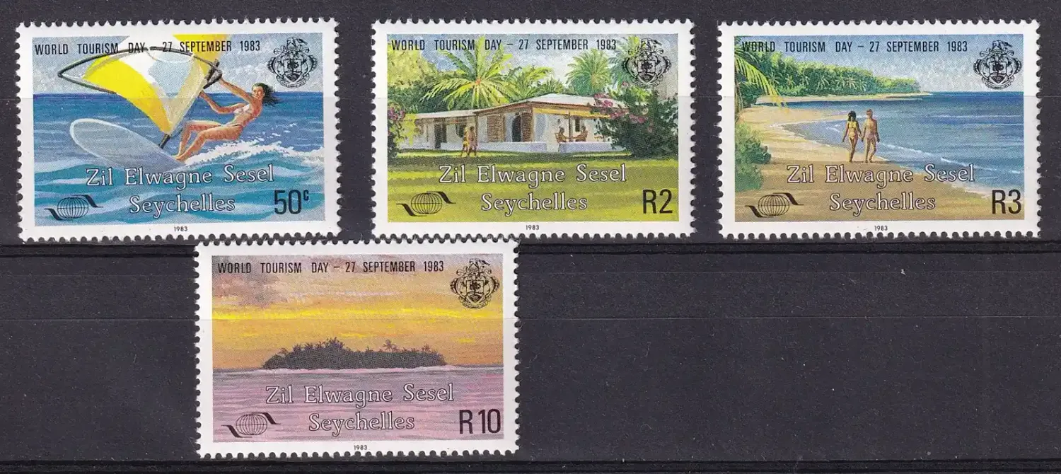 Seychelles (Zil Elwagne Sesel) 1983 Tourism Day (4v). MNH(**) Seychelles (Zil Elwagne Sesel) 1983 Tourism Day (4v). MNH(**)