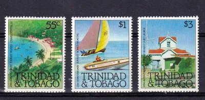 Trinidad &amp; Tobago 1982 The 25th Anniv of Tourist Board (3v)-MNH(**)
