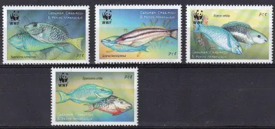 Grenada Grenadines 2001 WWF - Fish (4v). MNH(**)