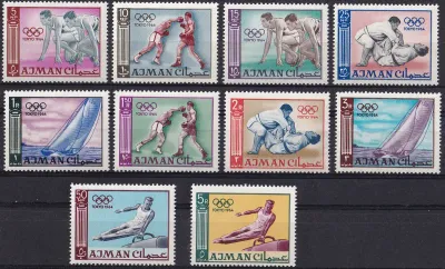 Ajman 1965 Olympic Games - Tokyo, Japan, MNH(**) Ajman 1965 Olympic Games - Tokyo, Japan, MNH(**)