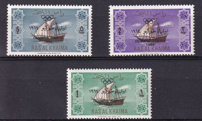 Ras Al-Khaimah 1965 Olympic Games - Tokyo, Japan 1964 MNH(**) Ras Al-Khaimah 1965 Olympic Games - Tokyo, Japan 1964 MNH(**)