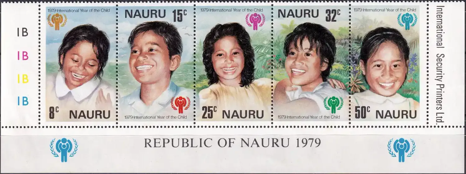 Nauru 1979 International Year of the Child (s/5v) MNH(**) Nauru 1979 International Year of the Child (s/5v) MNH(**)