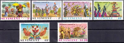 St. Vincent 1976 Carnival in Kingstown (6v) MNH(**)