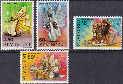 St. Vincent 1982 Carnival (4v) MNH(**) St. Vincent 1982 Carnival (4v) MNH(**)