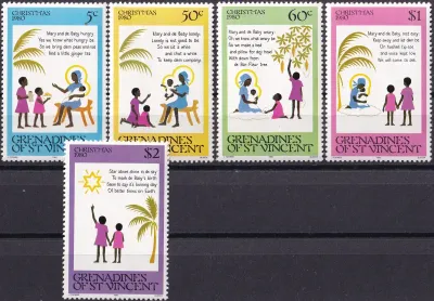 Grenadines Of St. Vincent 1980 Christmas. MNH(**) Grenadines Of St. Vincent 1980 Christmas. MNH(**)