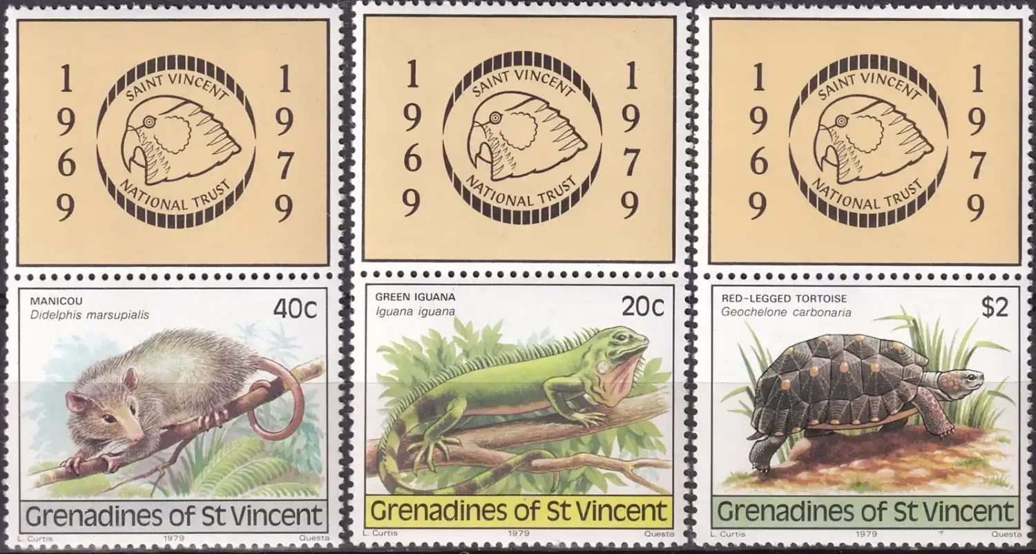 Grenadines Of St. Vincent 1979 Wildlife. MNH(**) Grenadines Of St. Vincent 1979 Wildlife. MNH(**)